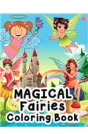 Magical Fairies Coloring Book