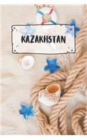 Kazakhstan: Ruled Travel Diary Notebook or Journey Journal - Lined Trip Pocketbook for Men and Women with Lines