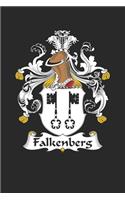 Falkenberg: Falkenberg Coat of Arms and Family Crest Notebook Journal (6 x 9 - 100 pages)