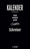 Kalender für Schreiner