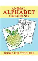 Animal Alphabet Coloring Books For Toddlers