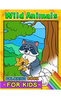 Wild Animals Coloring Books for Kids
