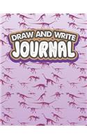 Draw And Write Journal: Composition Notebook Wide Ruled Story Journal Picture Space V8