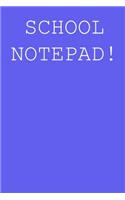 School notepad!