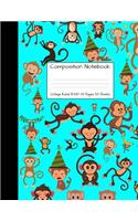 Composition Notebook College Ruled 8.5 inch x 11 inch: (Cute Notebooks for School Girls and Boys)