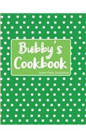 Bubby's Cookbook Green Polka Dot Edition