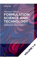 [set Formulation Science and Technology, Vol 1-4]