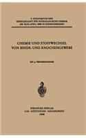 Chemie Und Stoffwechsel Von Binde- Und Knochengewebe