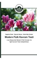 Modern Fizik Kavram Testi