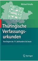 Thüringische Verfassungsurkunden