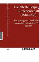älteste Leipziger Burschenschaft (1818-1833)