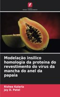 Modelação insilico homologia da proteína do revestimento do vírus da mancha do anel da papaia
