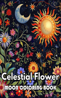 Celestial Flower Moon Coloring Book