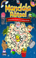 Mandala-Rätsel: Erstaunliche Puzzles für schlaue Kinder: Tolle Ausmalbücher für Teenager