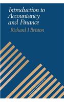 Introduction to Accountancy and Finance