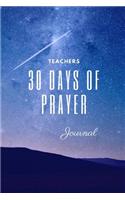 30 Day Teacher's Prayer Journal