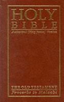 NRSV Giant Print Edition Hardback Burgundy Imitation Leather NR480: Volume 3, Proverbs-Malachi: New Revised Standard Version Giant Print Bible v.3