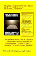 Digging Deeper into God's Truth Defines a Christian