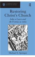 Restoring Christ's Church
