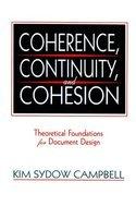 Coherence, Continuity, and Cohesion