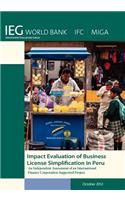 Impact Evaluation of Business License Simplification in Peru