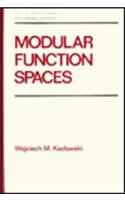 Modular Function Spaces (Chapman & Hall Pure and Applied Mathematics)