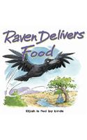 Raven Delivers Food