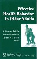 Effective Health Behavior in Older Adults