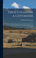 Dros Gyfanfor a Chyfandir