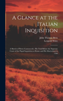 Glance at the Italian Inquisition