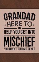 Grandad Here to Help you get into Mischief you haven't thought of Yet
