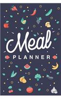 Meal Planner & Grocery List: Plan Weekly Meals & Keep Track of Your Grocery List for 52 Weeks