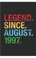 Legend Since August 1997