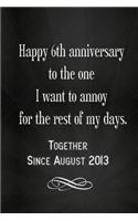 Lined Notebook - Wedding Anniversary Gifts, for Him, for Her, for Couple