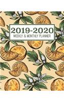 2019-2020 Weekly & Monthly Planner