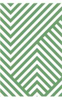 Abstract Striped Geometric Notebook: Dot Grid Notebook 6 X 9: Dot Grid Notebook 120 Pages