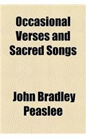 Occasional Verses and Sacred Songs
