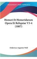 Homeri Et Homeridarum Opera Et Reliquiae V3-4 (1807)