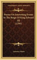 Poems on Interesting Events in the Reign of King Edward III (1795)