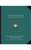 Rote Song Book