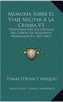 Memoria Sobre El Viaje Militar A La Crimea V3