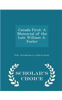 Canada First