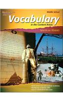 Vocabulary in the Content Areas: Reproducible American History