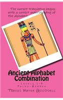 Ancient Alphabet Combination