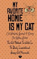 Cat Notebook Agenda for Kitty Lovers: The Cat Diary Agenda to Write in for Daily Inspirational & Creative Cat Moments