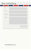 notesbog - 6x9", e-mail, 190p, liniert: Notizbuch, notesbook, notesbog, e-mail