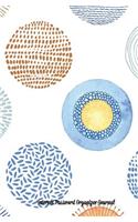 Internet Password Organizer Journal, Modern Circles