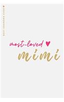 BEST GRANDMA EVER Most-Loved Mimi