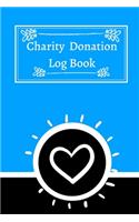 Charity Donation Log Book