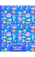 Sea Creatures Knitting Journal